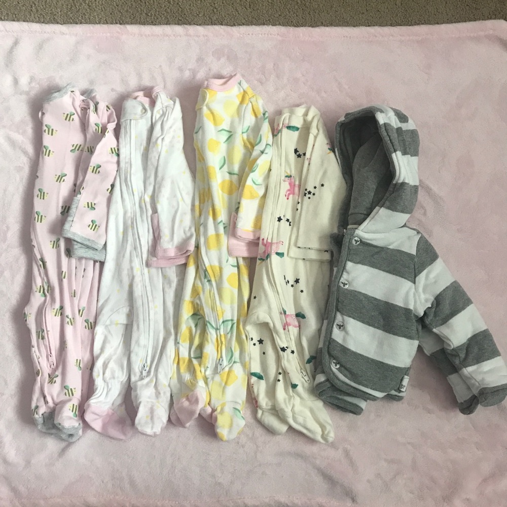 Baby girl clothes 0-3mo *BUNDLE*